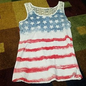 Patriotic women's top